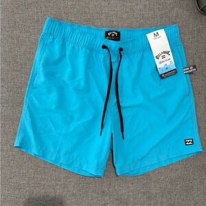 Billabong Men's Blue Swim Trunks